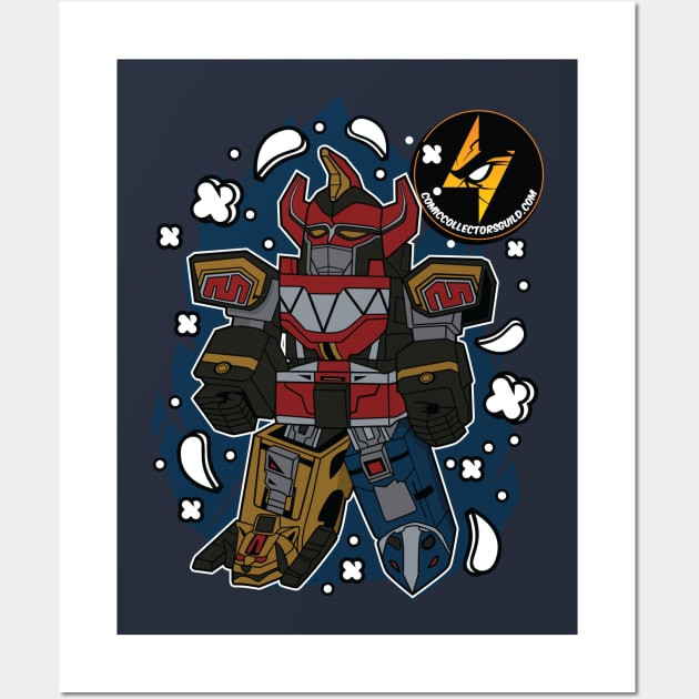 CCG Megazord Wall Art by Comic Collectors Guild 